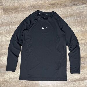 Nike Pro Compression Long Sleeve Activewear Shirt Men's XL Black